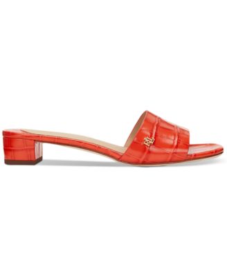 Lauren Ralph Lauren Women's Fay Slip-On Slide Dress Sandals