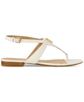 Lauren Ralph Lauren Women's Everly Thong Flat Sandals - Macy's