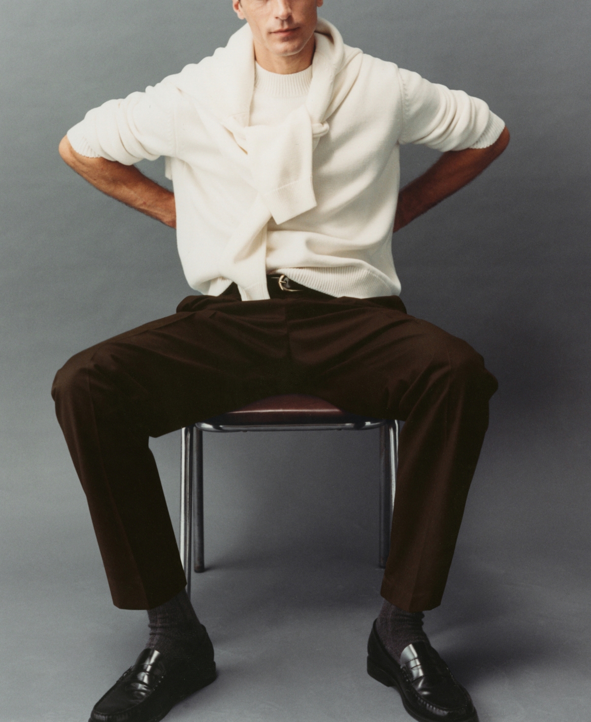 Mango Men's Knit Cotton Sweater