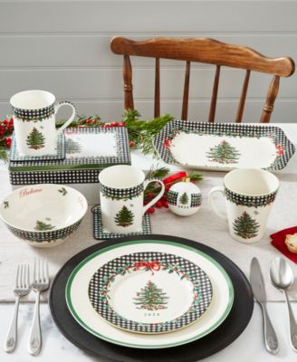 Macys christmas plates best sale