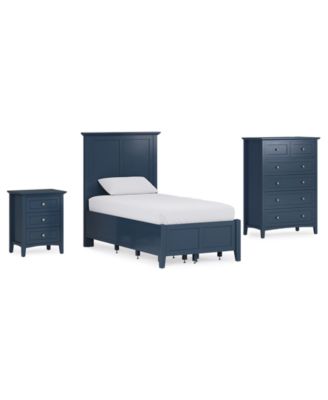 Hedworth Twin 3-Pc. Set (Bed, Chest & Nightstand)