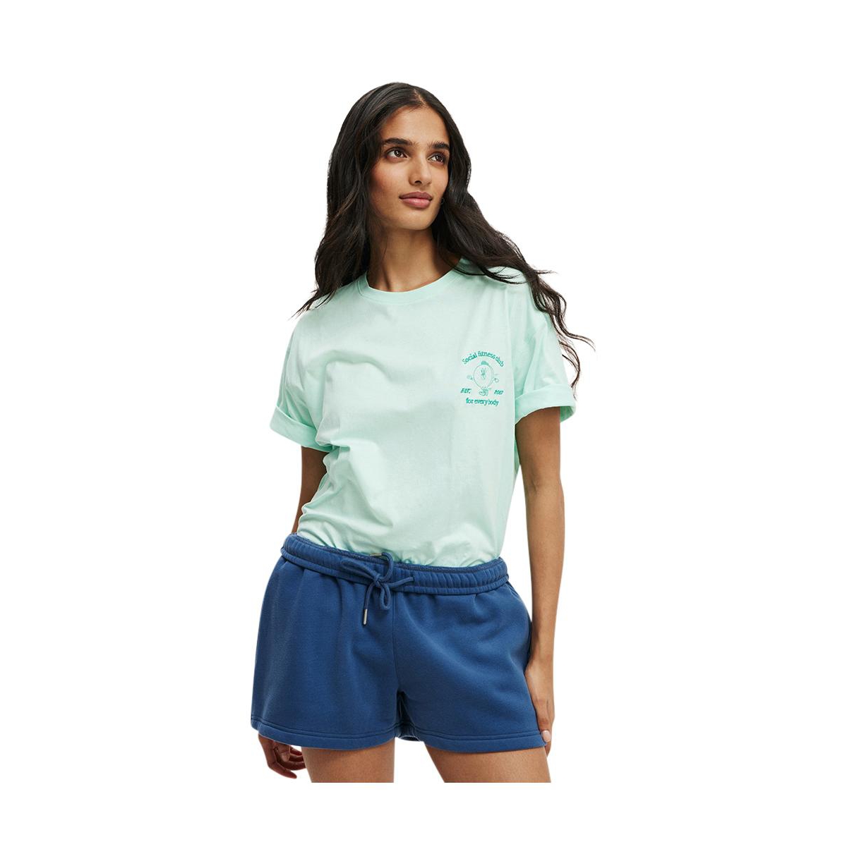 Cotton On Women's Plush Essential Gym Short