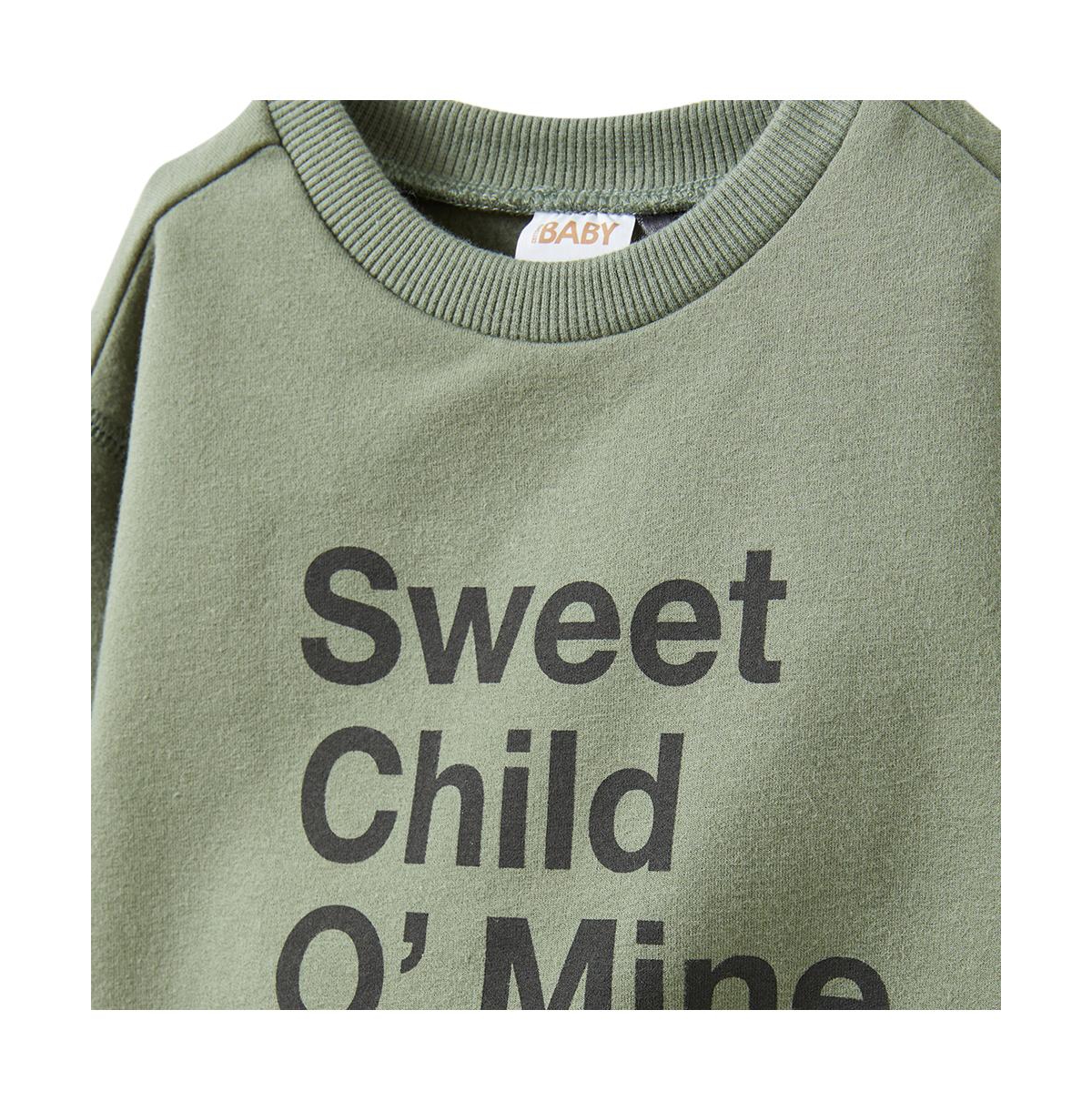 Cotton On Baby Boys Alma Drop Shoulder Sweater Lcn -sweet child o