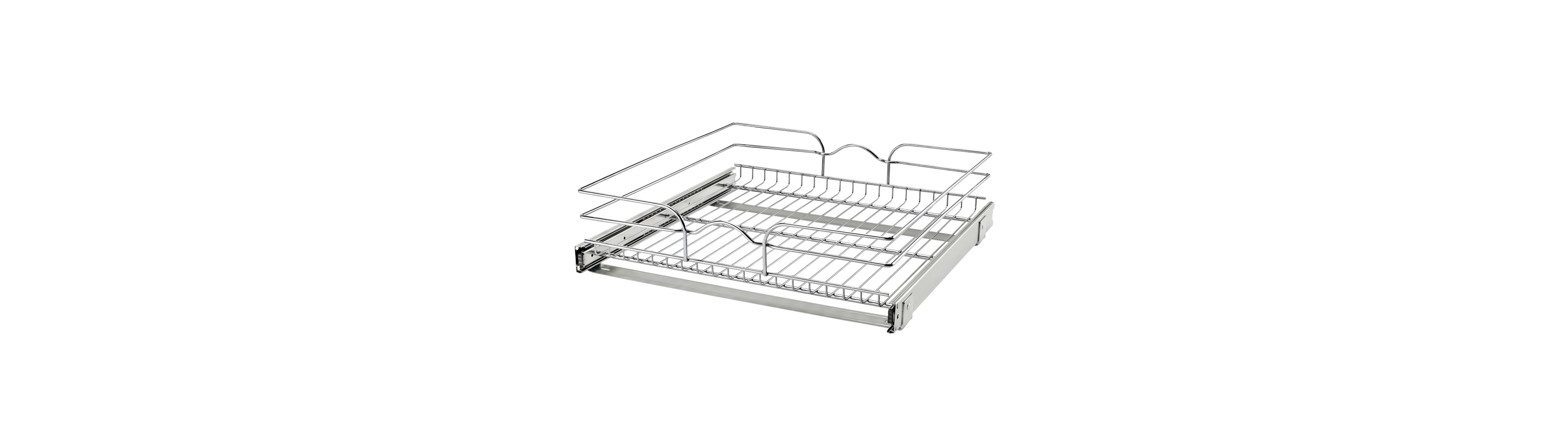 Rev-a-Shelf Kitchen Cabinet Pullout Shelf Organizer, 21 x 20 In, 5WB1-2120CR-1