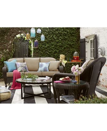 Furniture - Monterey Wicker Outdoor Lounge Chair