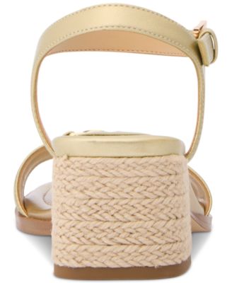 Mandy Rope Detail Mid-Heel Sandals