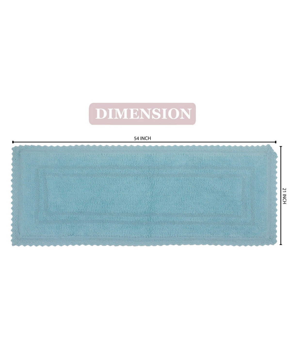 Home Weavers Opulent Reversible Bath Rug