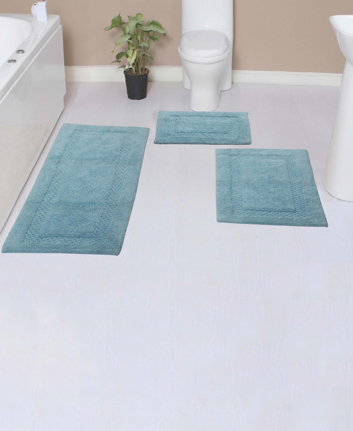 Home Weavers Classy -Pc. Bath Rug Set