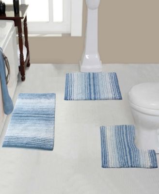 Gradiation 3-Pc. Bath Rug Set