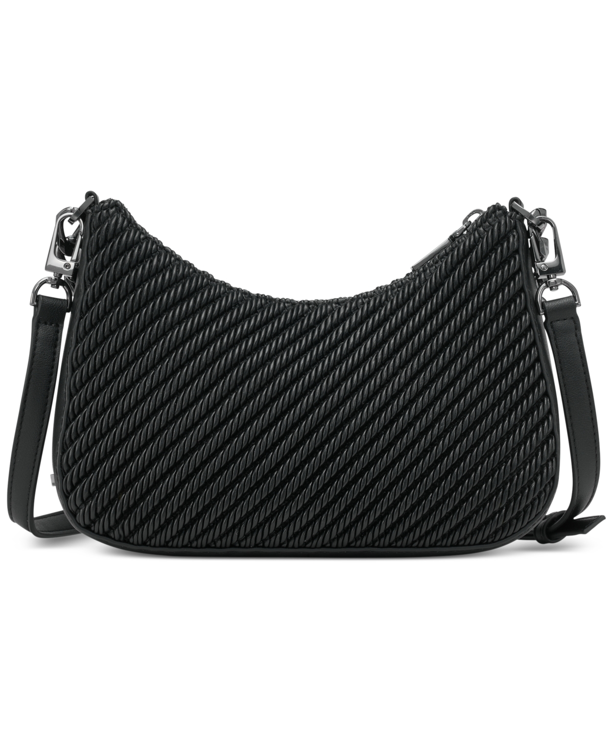 Dkny Jenna Demi Small Crossbody -gunmetal
