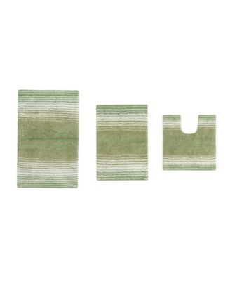 Gradiation 3-Pc. Bath Rug Set