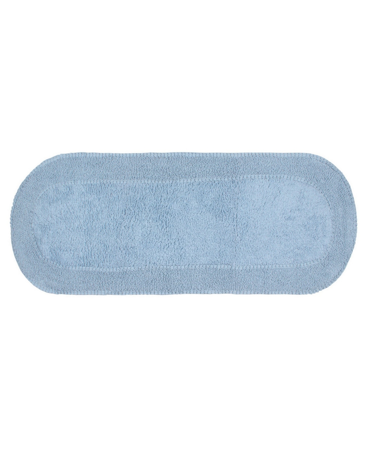 Home Weavers Double Ruffle Bath Rug