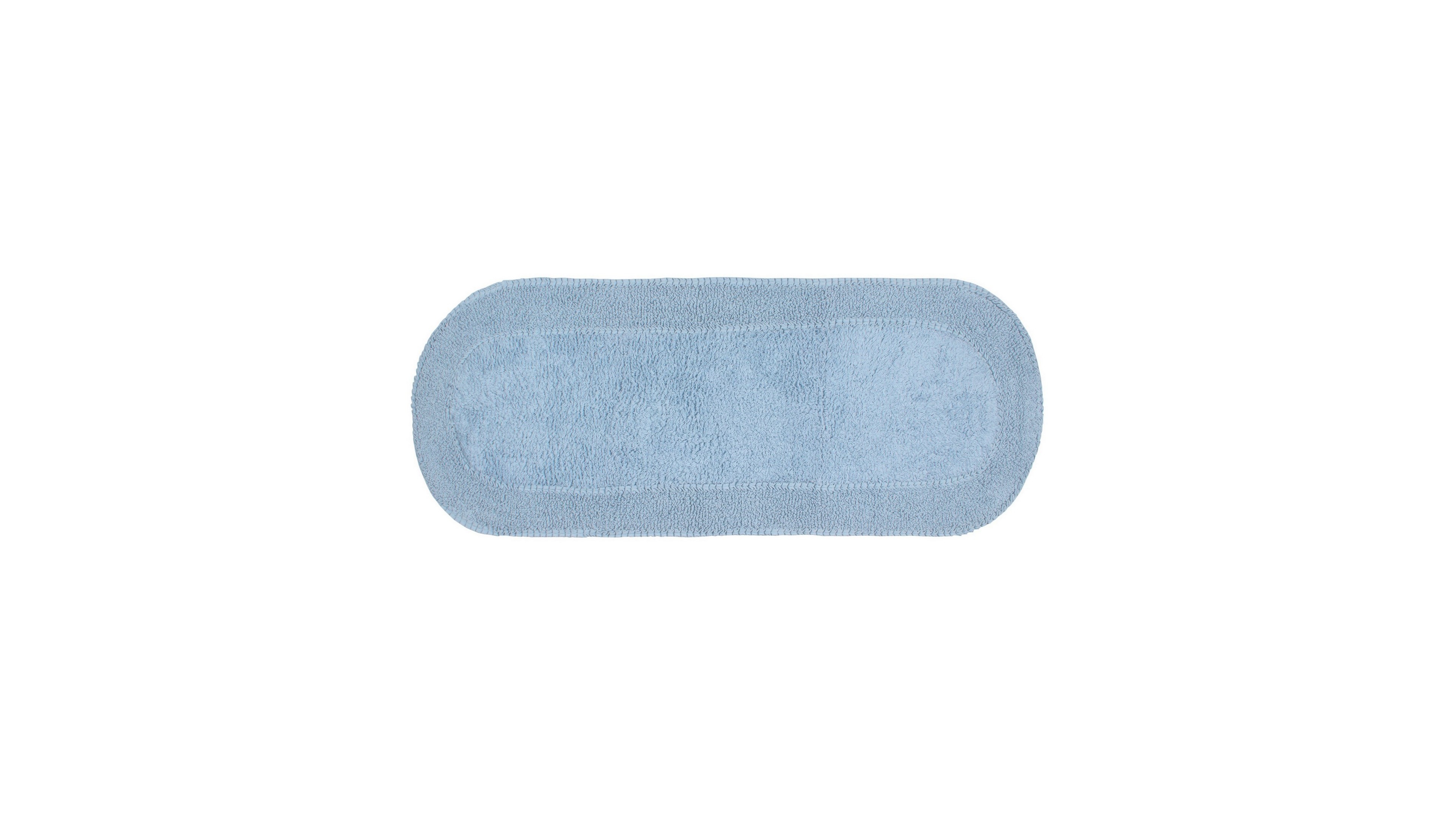 Home Weavers Double Ruffle Bath Rug, 21" x 54"
