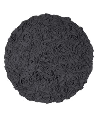 Bell Flower Bath Rug, 30" Round