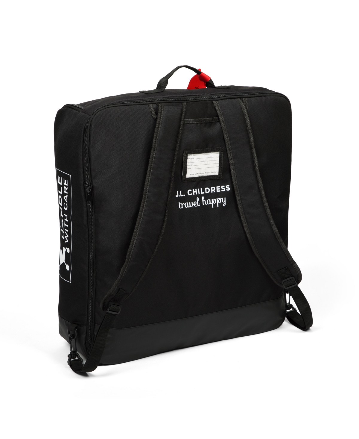 J L Childress Padded Compact Stroller Travel Bag In Black