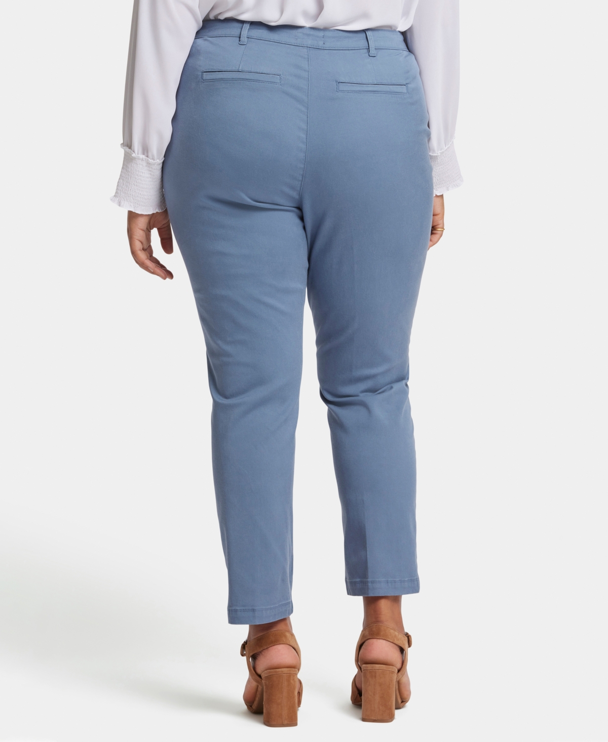 Nydj Sadie Slim Pants In Blue Stone