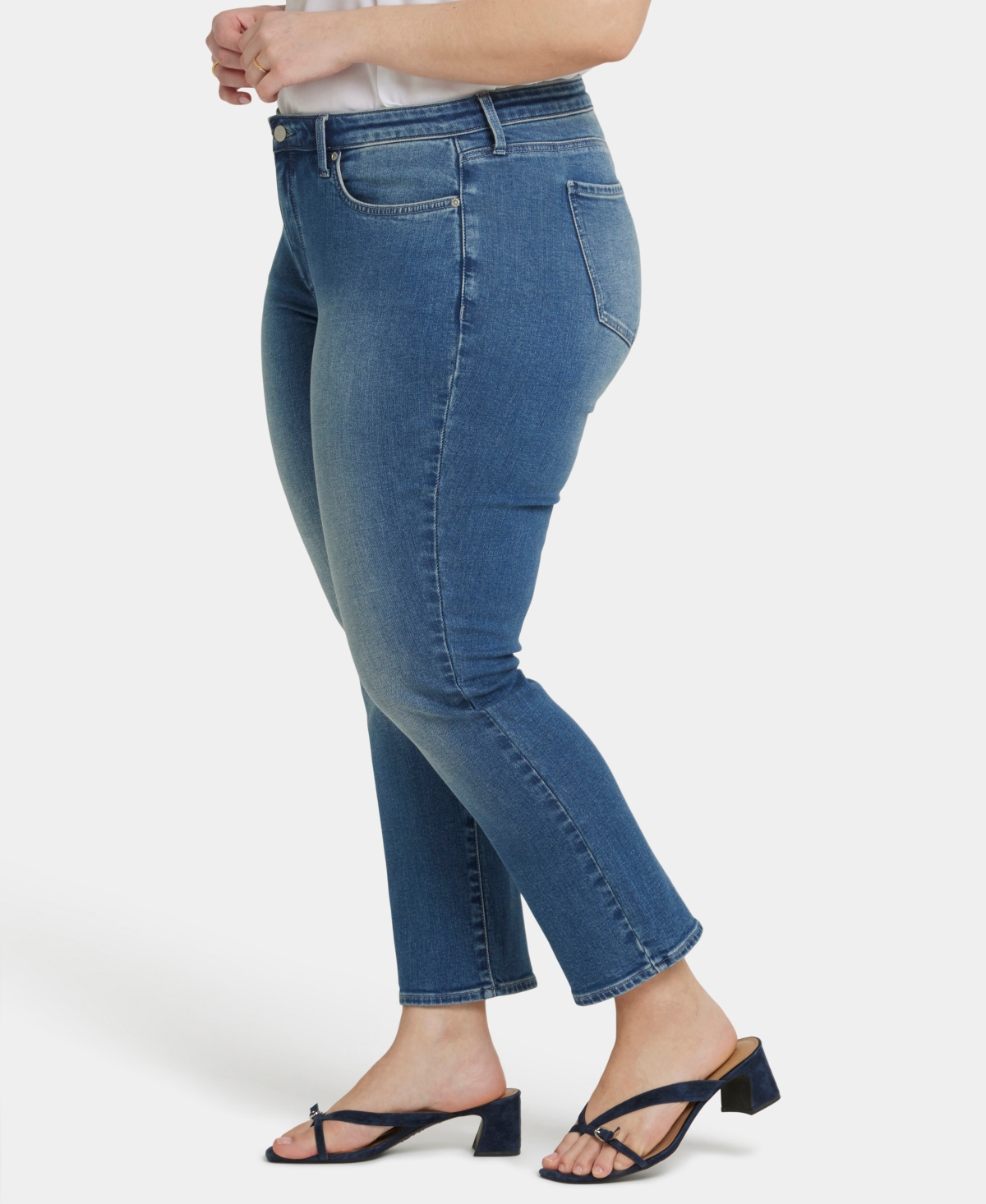 Nydj Sheri Ankle Slim Jeans In Clean Horizon