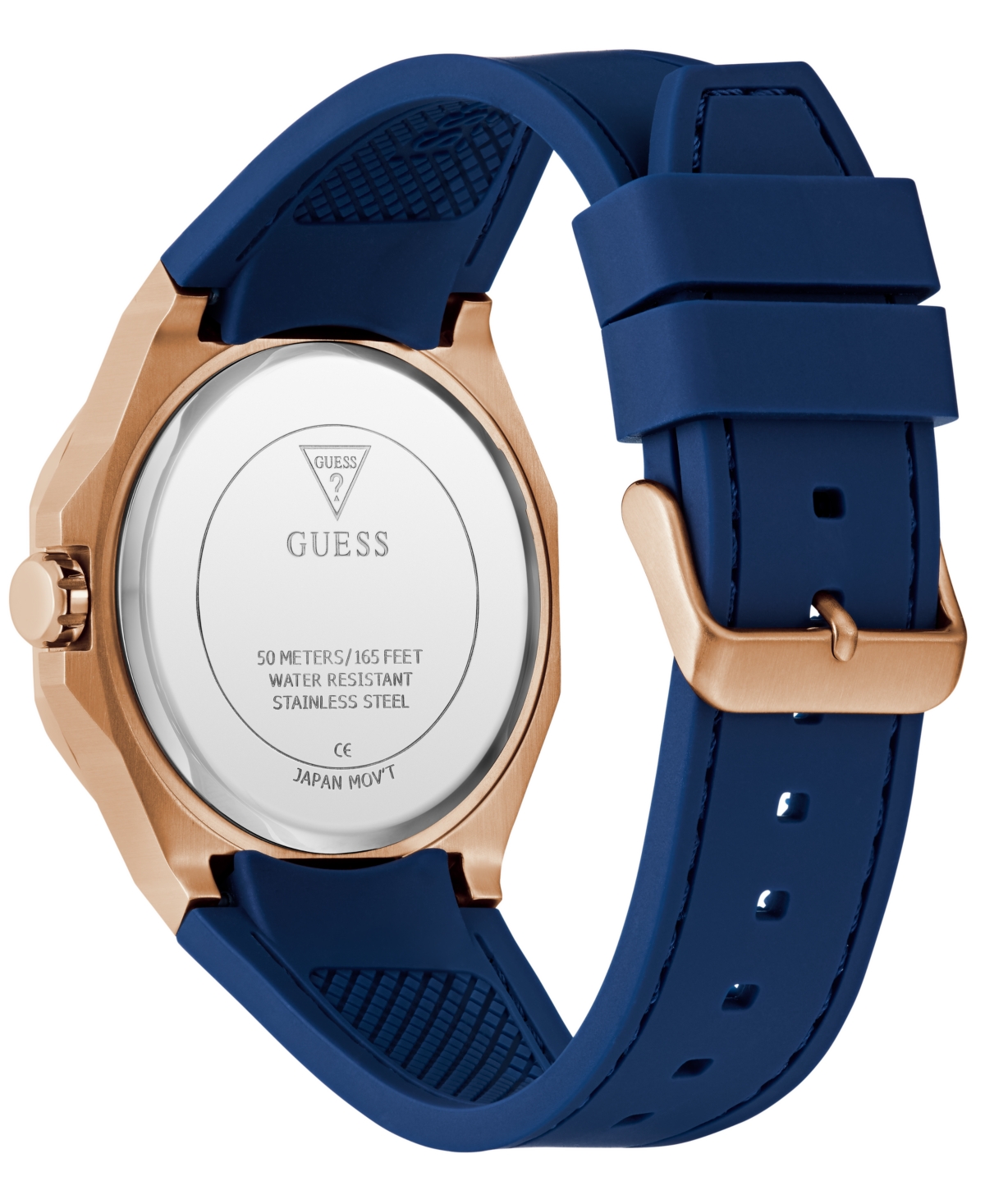 Guess Men's AnalogSilicone Watch, 42mm - Blue