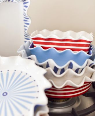 Stripe Ruffle Loaf Pan