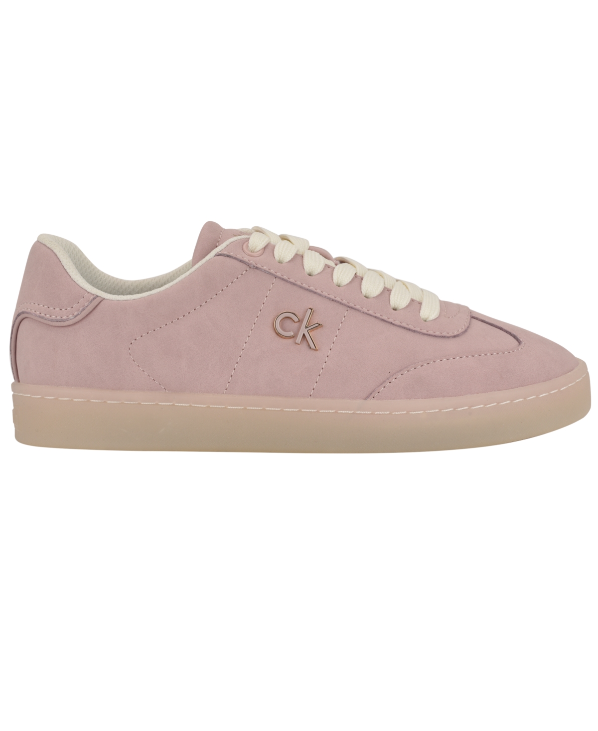 Calvin Klein Nicala Low Top Sneaker In Light Pink