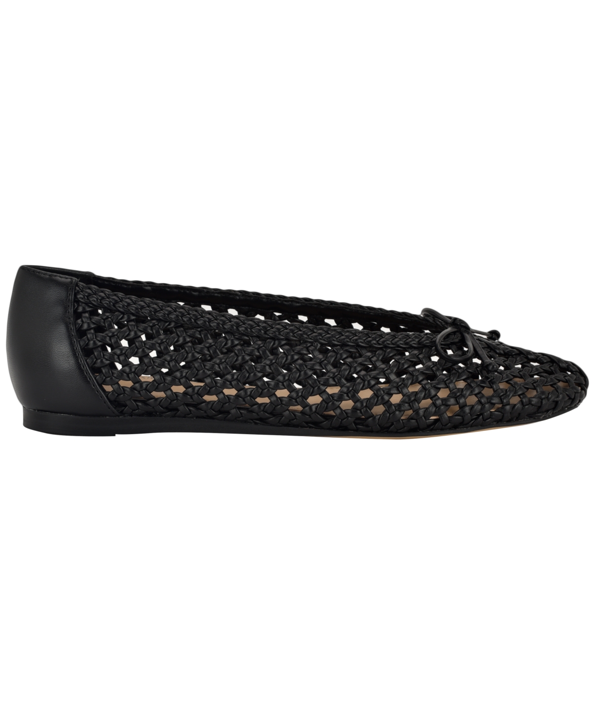 Calvin Klein Zatoria Ballet Flat In Black