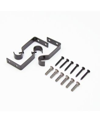 Sanders 5/8-Inch Decorative Curtain Rod in Oil Rubbed Bronze for Stylish Window Treatments