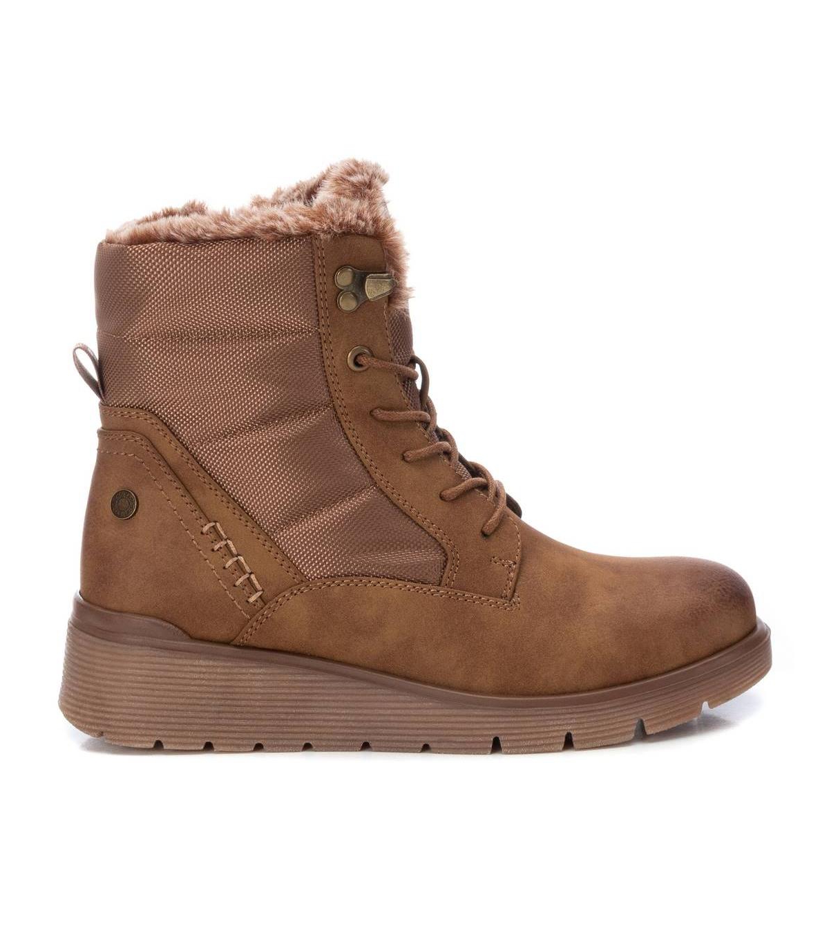 Women's Winter Suede Booties By - Camel
