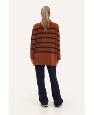 Maternity Sarabeth Nursing Striped Sweater