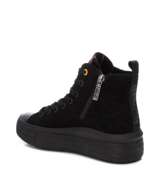 Women's Casual High Top Suede Sneakers By XTI