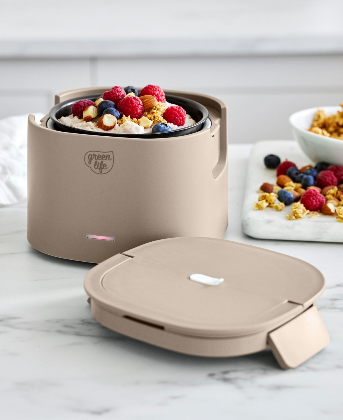 Greenlife 20 oz Healthy Electric Lunch Box In Sage