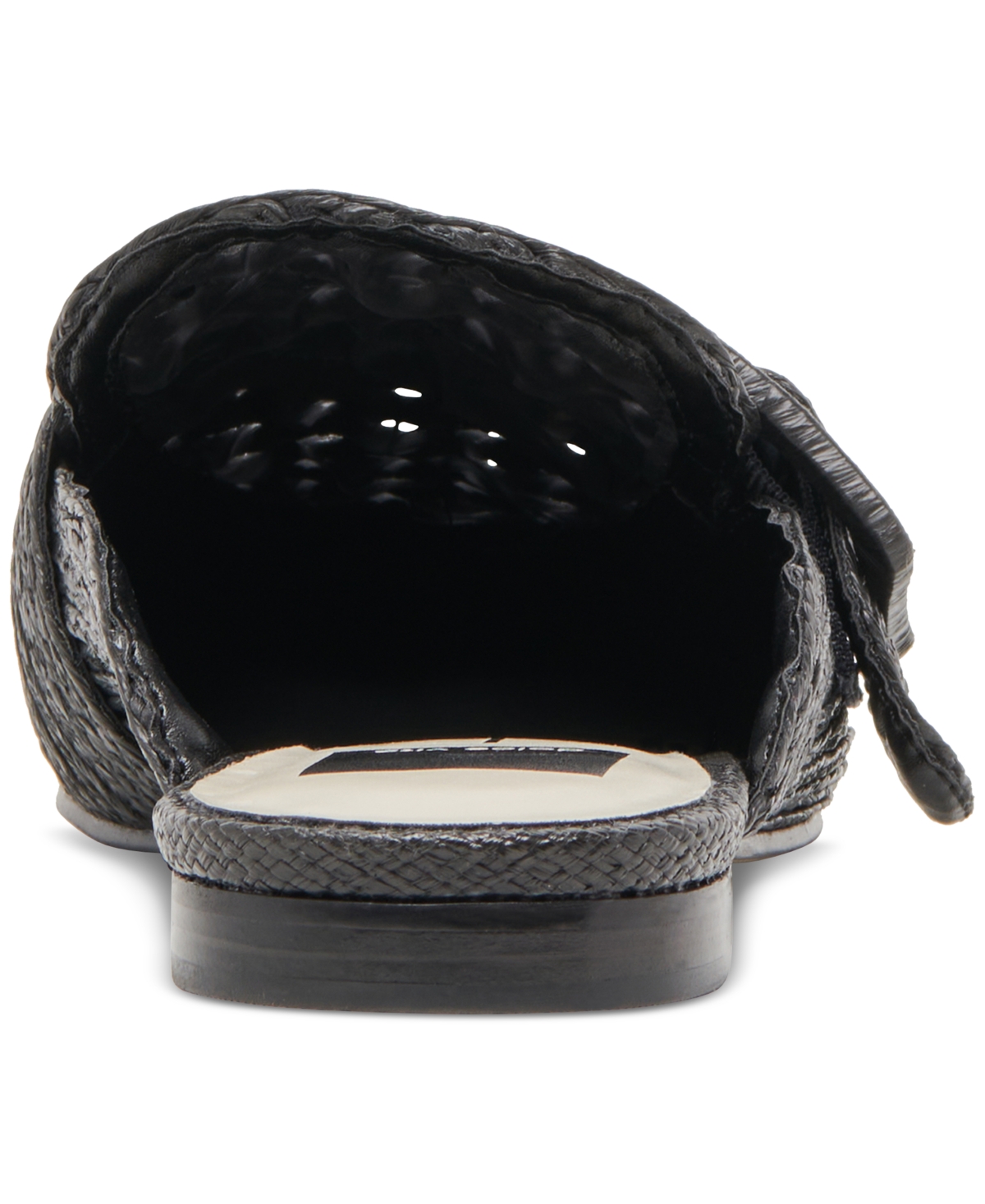 Dolce Vita Women's Sianna Woven Raffia Slip-On Mule Flats