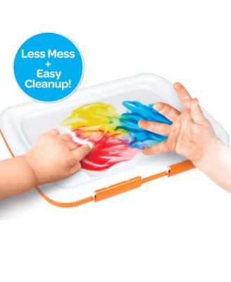 Easy-Clean Finger Paint Station