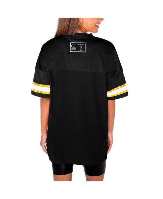 Women's Black Iowa Hawkeyes Until Kickoff Rhinestone Fashion T-Shirt