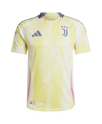 Men's Yellow Juventus 2024/25 Away Authentic Jersey