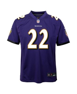 Nike Big Boys and Girls Derrick Henry Purple Baltimore Ravens Team Player Game Jersey