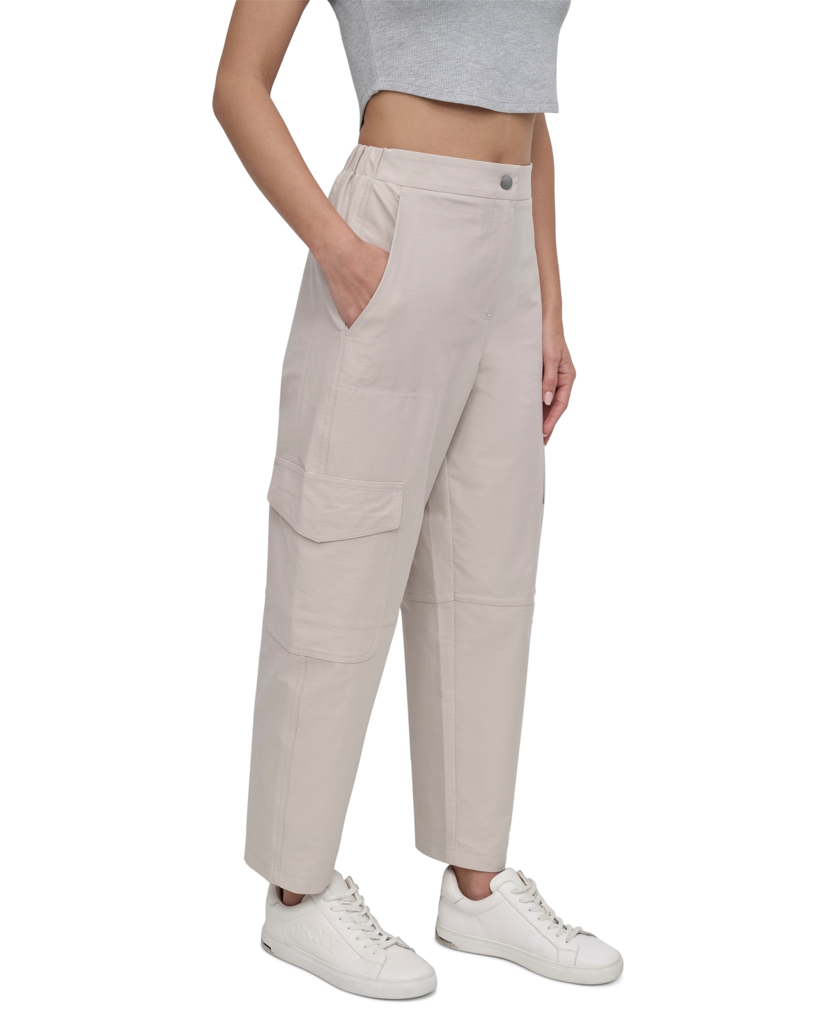 Dkny Sport Women's Canvas Cargo Pants