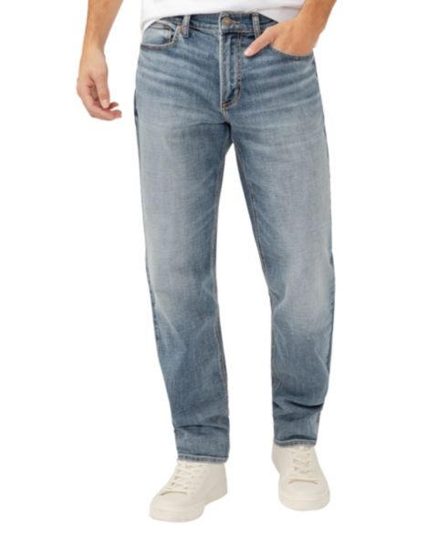 Мужские джинсы Silver Jeans Co. Eddie Classic Athletic Fit Tapered Leg Luxe Heritage