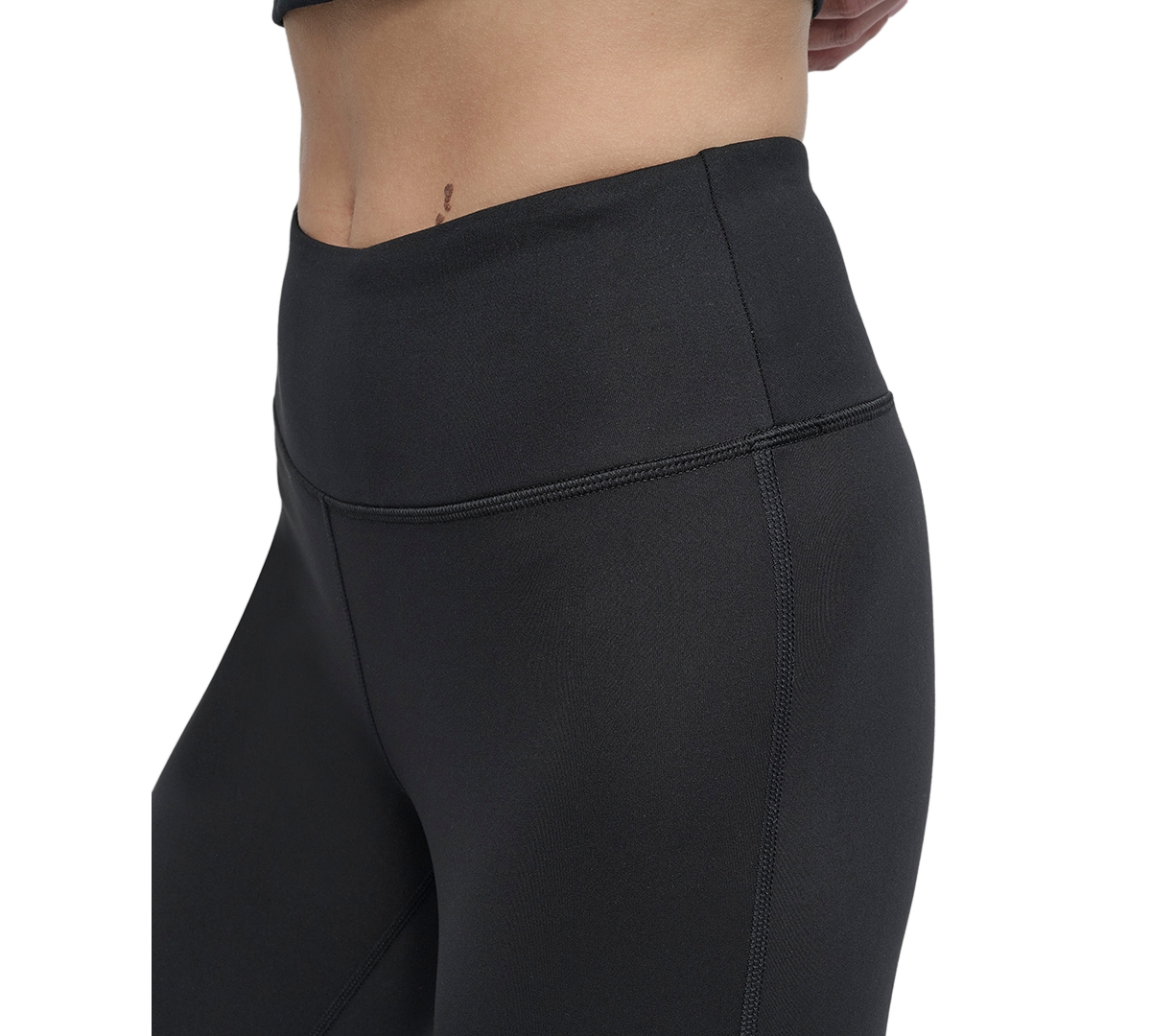 Dkny Sport Women's Balance Compression Flare-leg Tights In Black