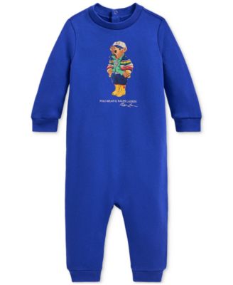 Polo Ralph Lauren - Baby Fleece Polo Bear Coverall