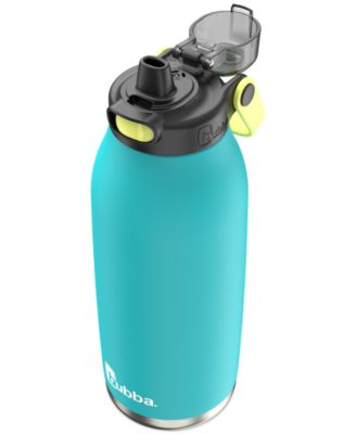 Radiant Stainless-Steel Pop-Up Straw 40-Oz. Water Bottle