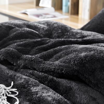 Oversized Comforter - The Original Plush - Nightshift Black , Twin XL