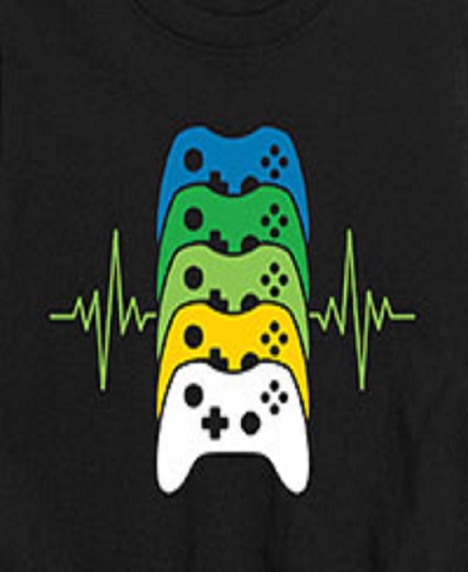 Big Boys Game Controller Graphic Tee