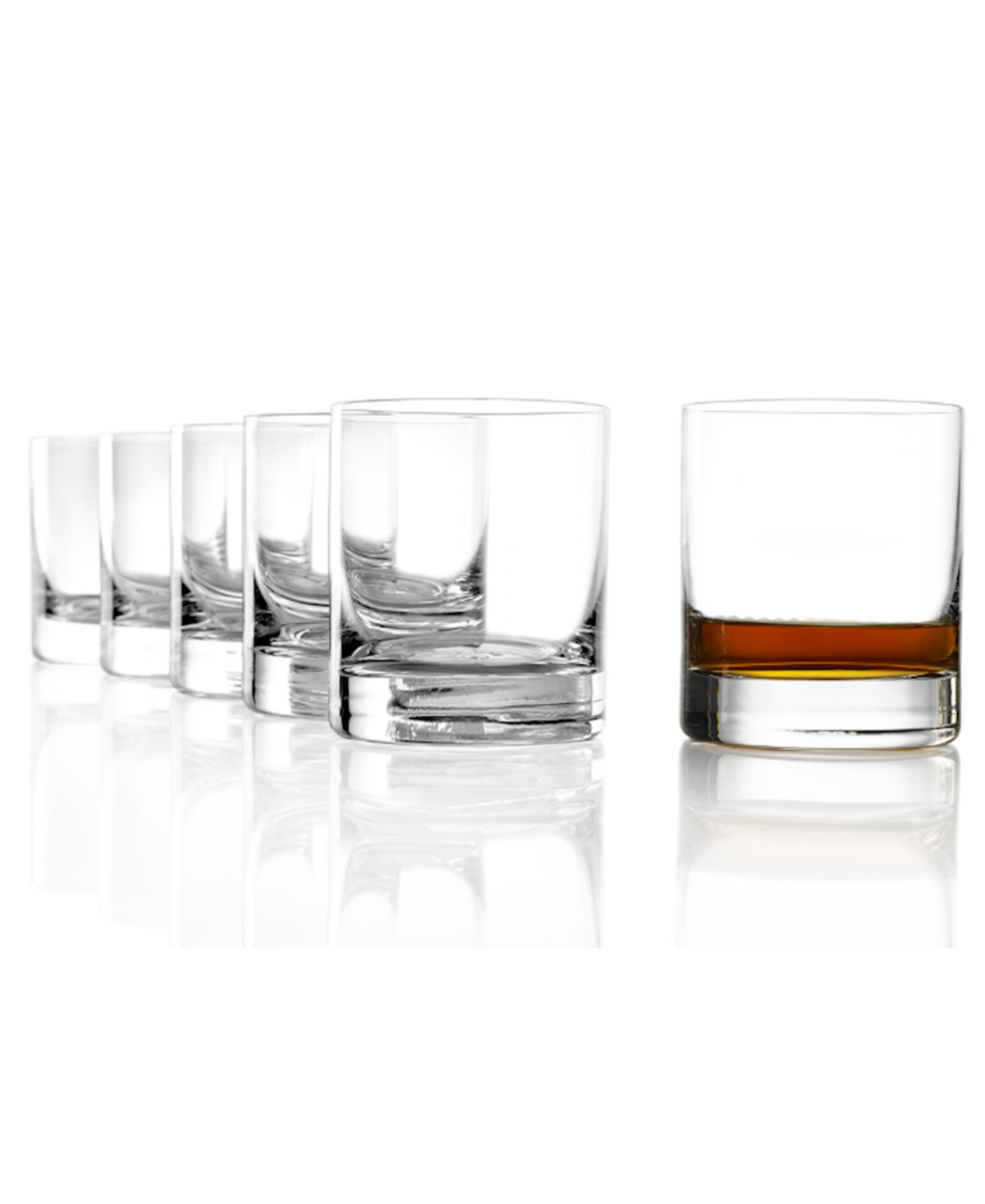 Stolzle Lausitz New York Bar Whiskey Single Old Fashioned Glasses, Set Of 6 In Crystal