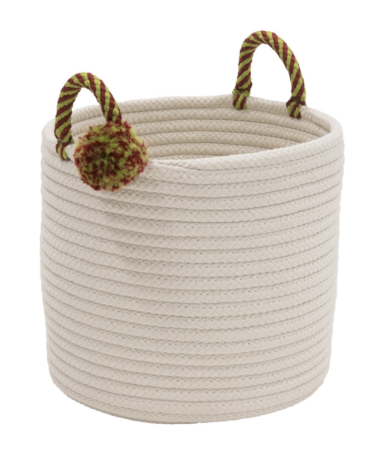 Candy Cane Basket - Green