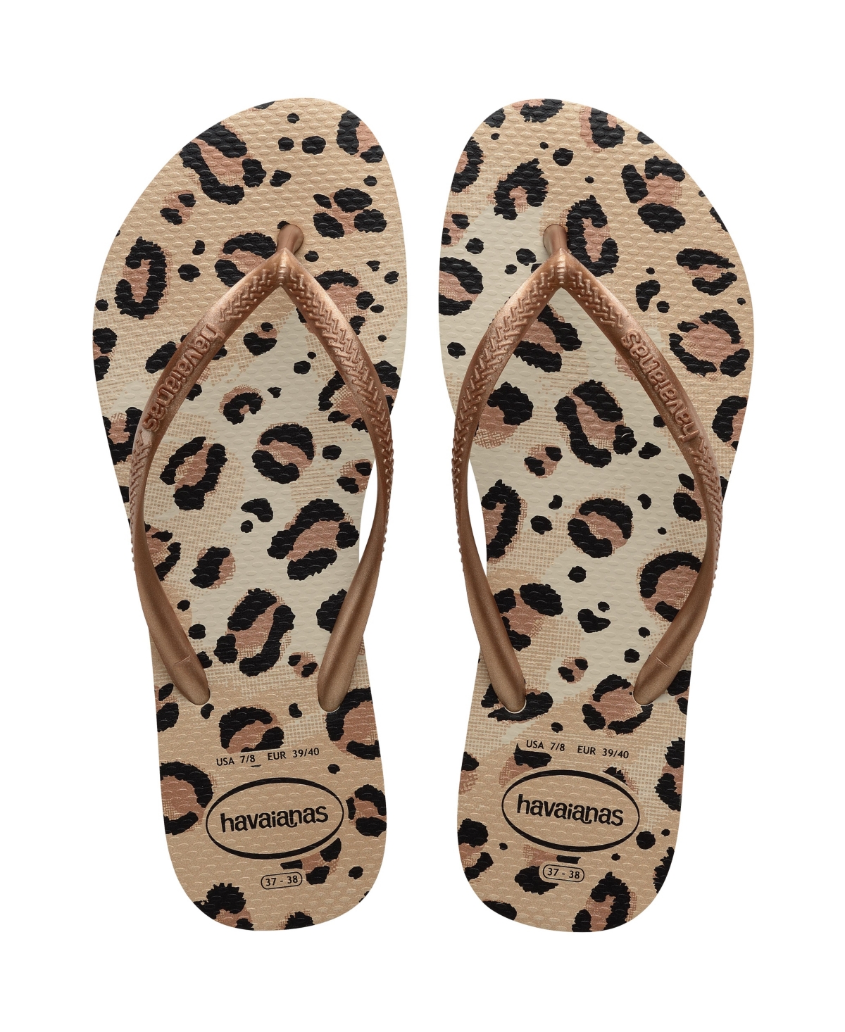 HAVAIANAS WOMEN'S SLIM ANIMALS SLIP ON SANDALS 