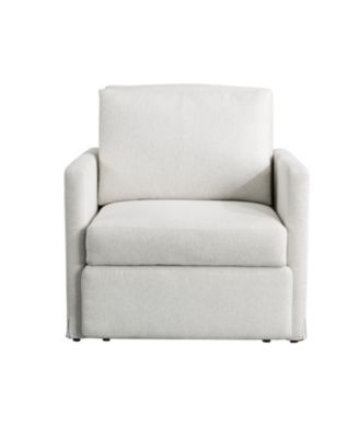 35" Polyester Billings Convertible Chair