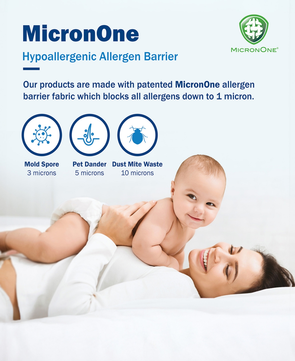 Cleanbrands Fitted Waterproof Mattress Protector, Twin Xl In White