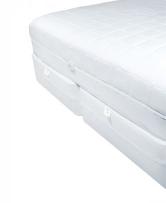 Platinum Zippered Encasing Quilted Mattress Pad, Full