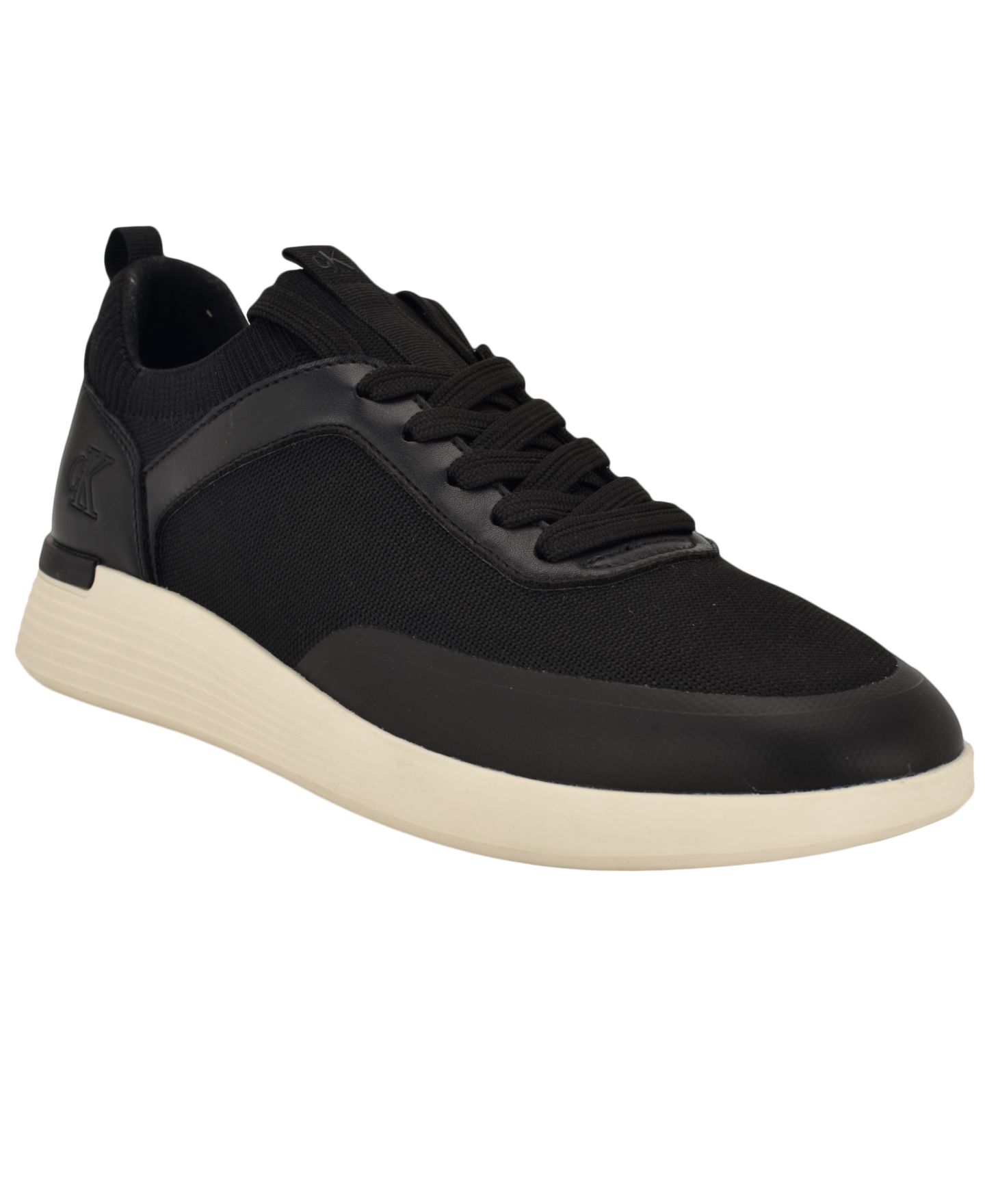 Мужские кроссовки Calvin Klein Gavner Casual Lace-Up, цвет: Чёрный — фото 1