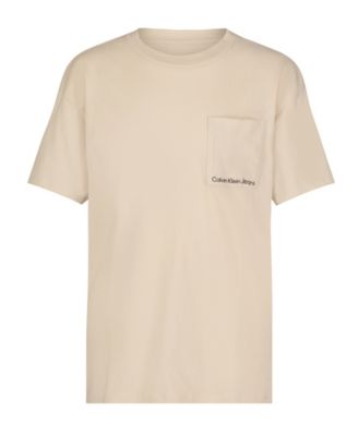 Calvin Klein - Boys 8-20 Square Pocket Short-Sleeve T-Shirt